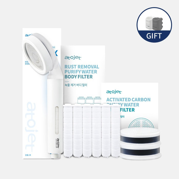Vòi Lọc Nước ATOJET Non-Tox Carbon Purifying Filter Shower Head-Kallos