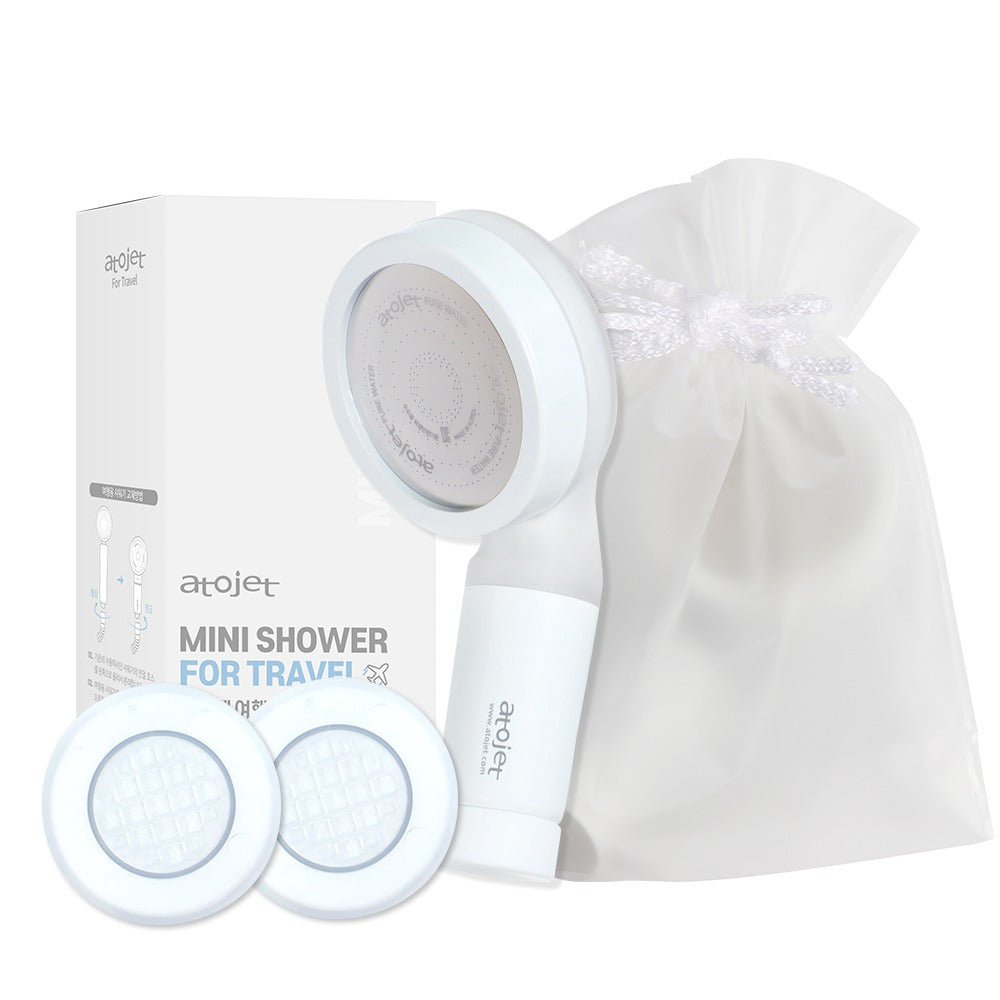Vòi Lọc Nước ATOJET Travel Mini Filter Shower Head Care Set-Kallos