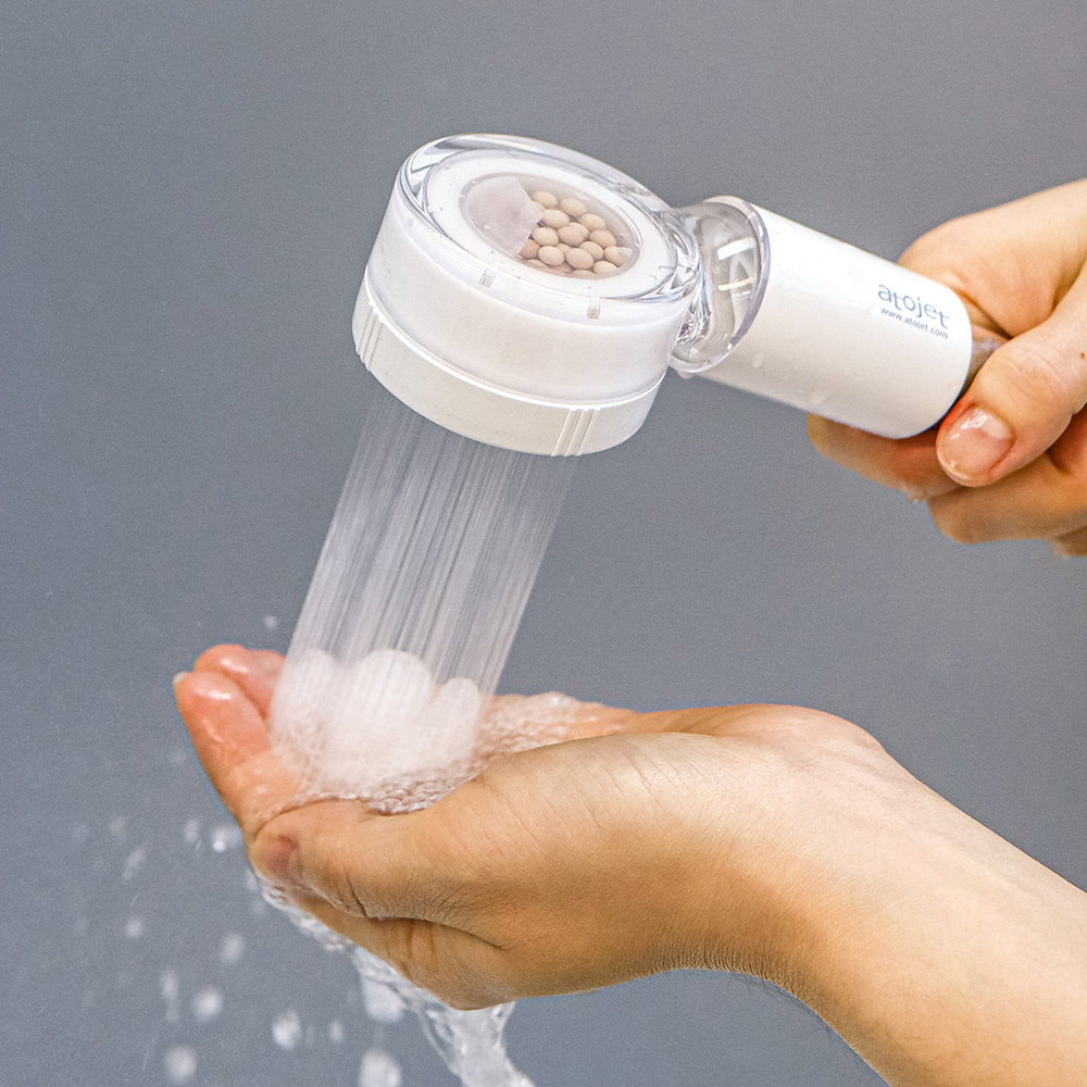 Vòi Lọc Nước ATOJET Travel Mini Filter Shower Head Care Set