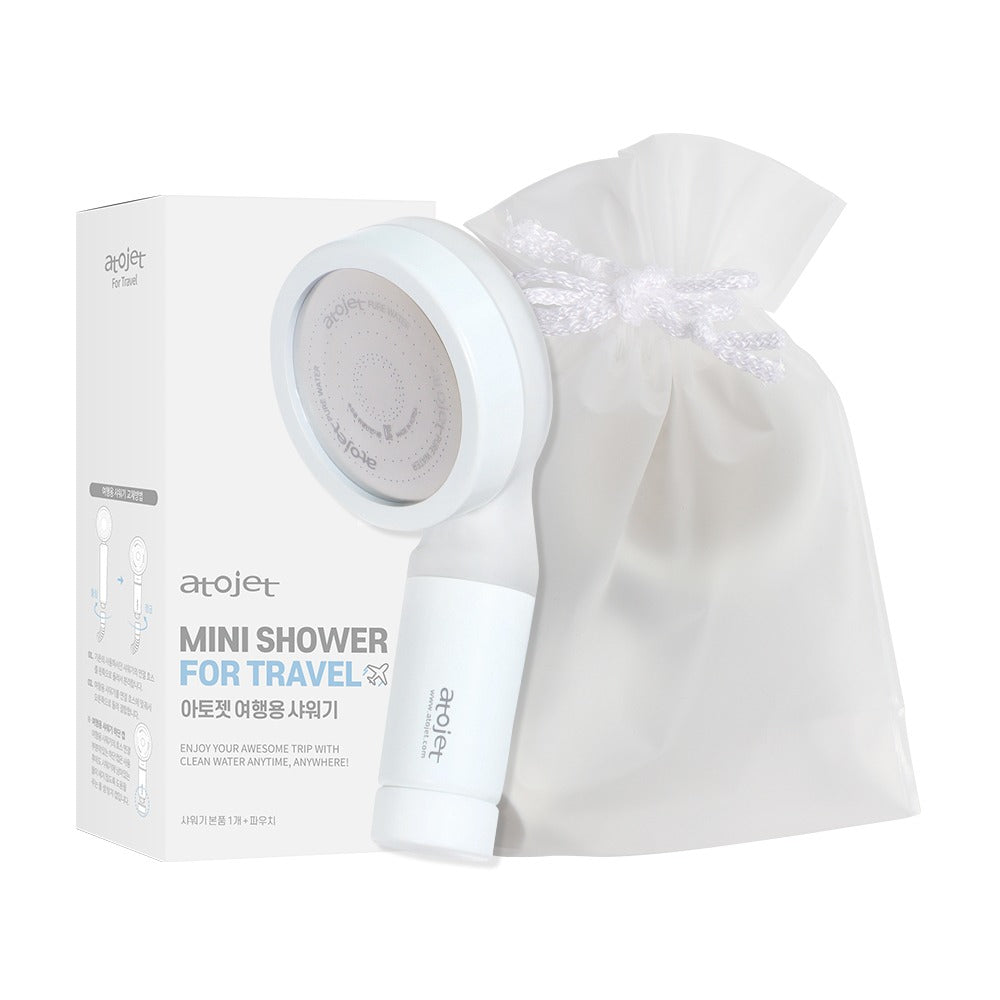 Vòi Lọc Nước ATOJET Travel Mini Filter Shower Head Care Set-Kallos