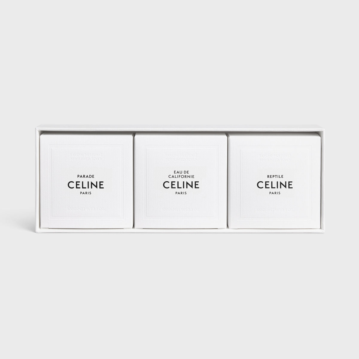 Xà Phòng CELINE Perfumed Soaps Set Parade, Eau De Californie, Reptile - Kallos Vietnam