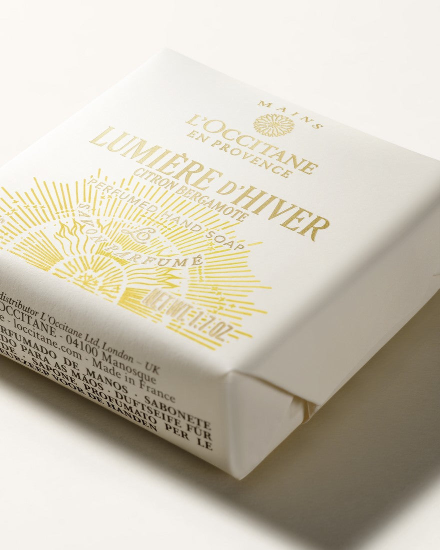 Xà Phòng L'OCCITANE Lumière d'Hiver Perfumed Soap Holiday 2025-Kallos