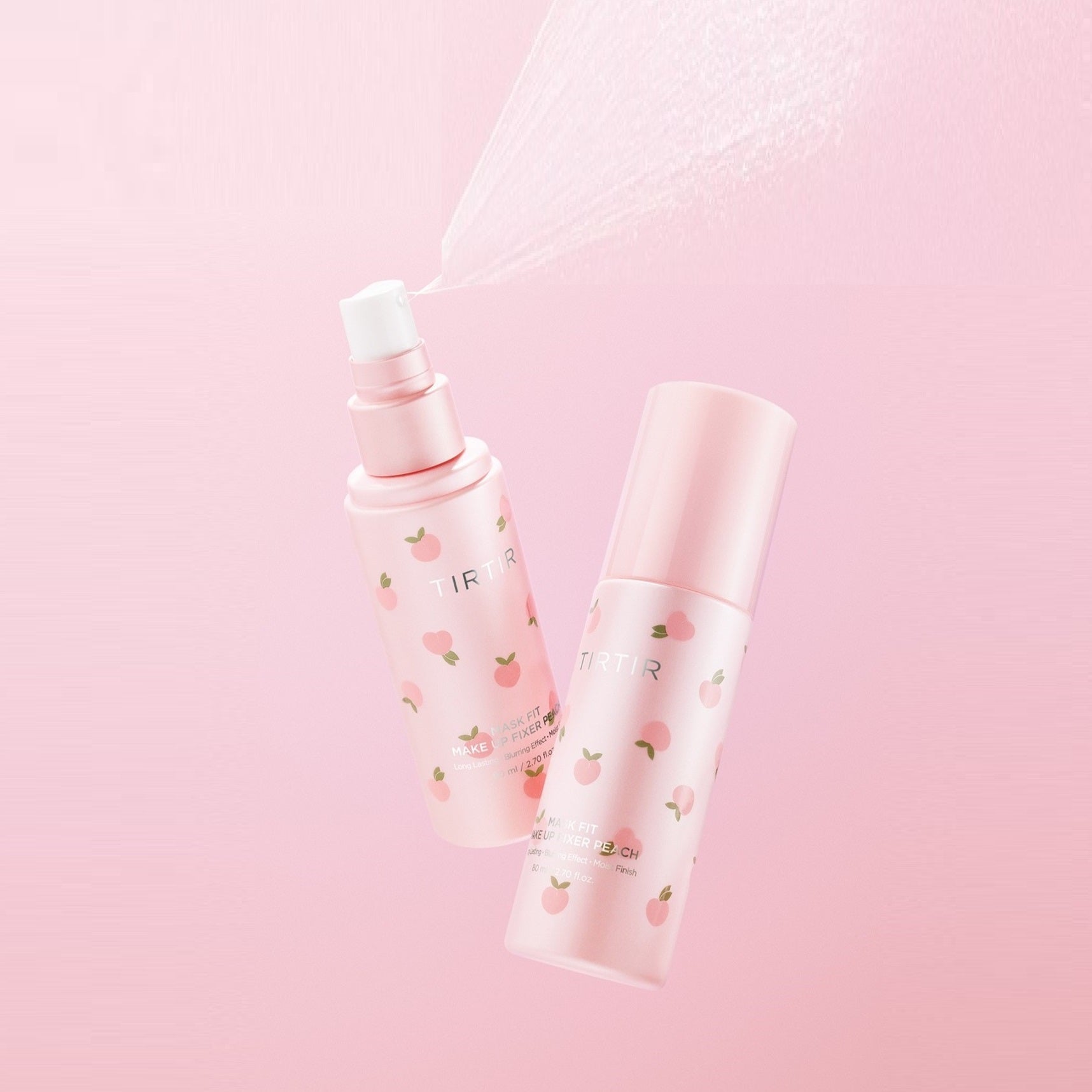 Xịt Khoá Nền TIRTIR Mask Fit Makeup Fixer Peach-Kallos