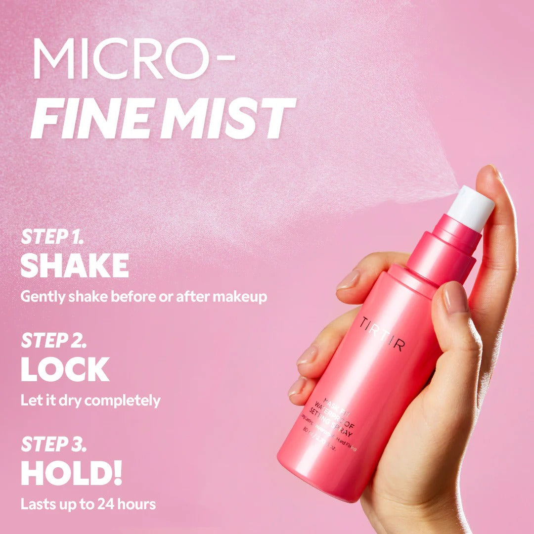 Xịt Khoá Nền TIRTIR Mask Fit Waterproof Setting Spray