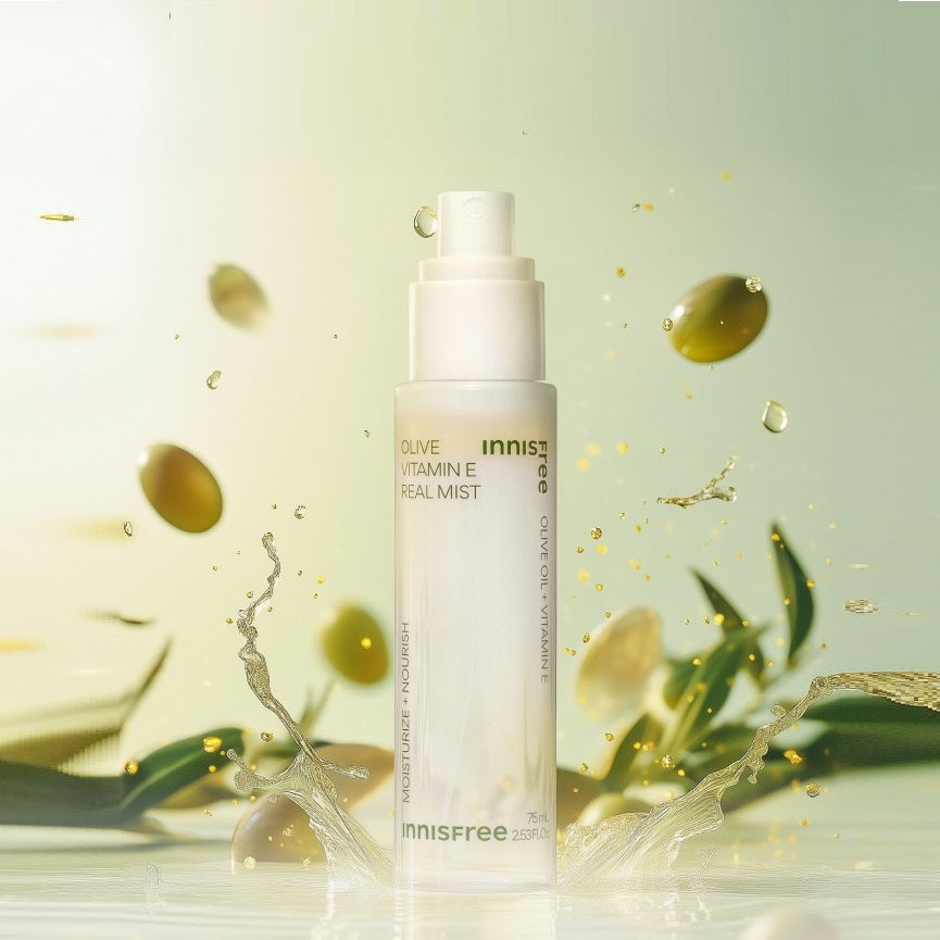 Xịt Khoáng Innisfree Olive Vitamin E Real Mist
