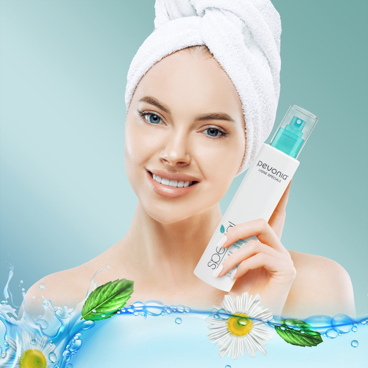 Xịt Khoáng Pevonia Hyaluronic Acid HydraMist #200 mL-Kallos