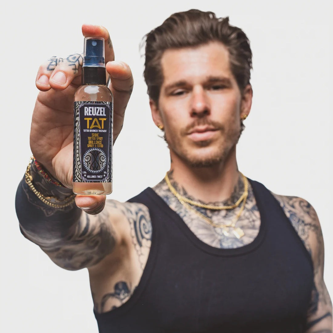 Xịt Sáng Hình Xăm REUZEL Shine Tattoo Spray