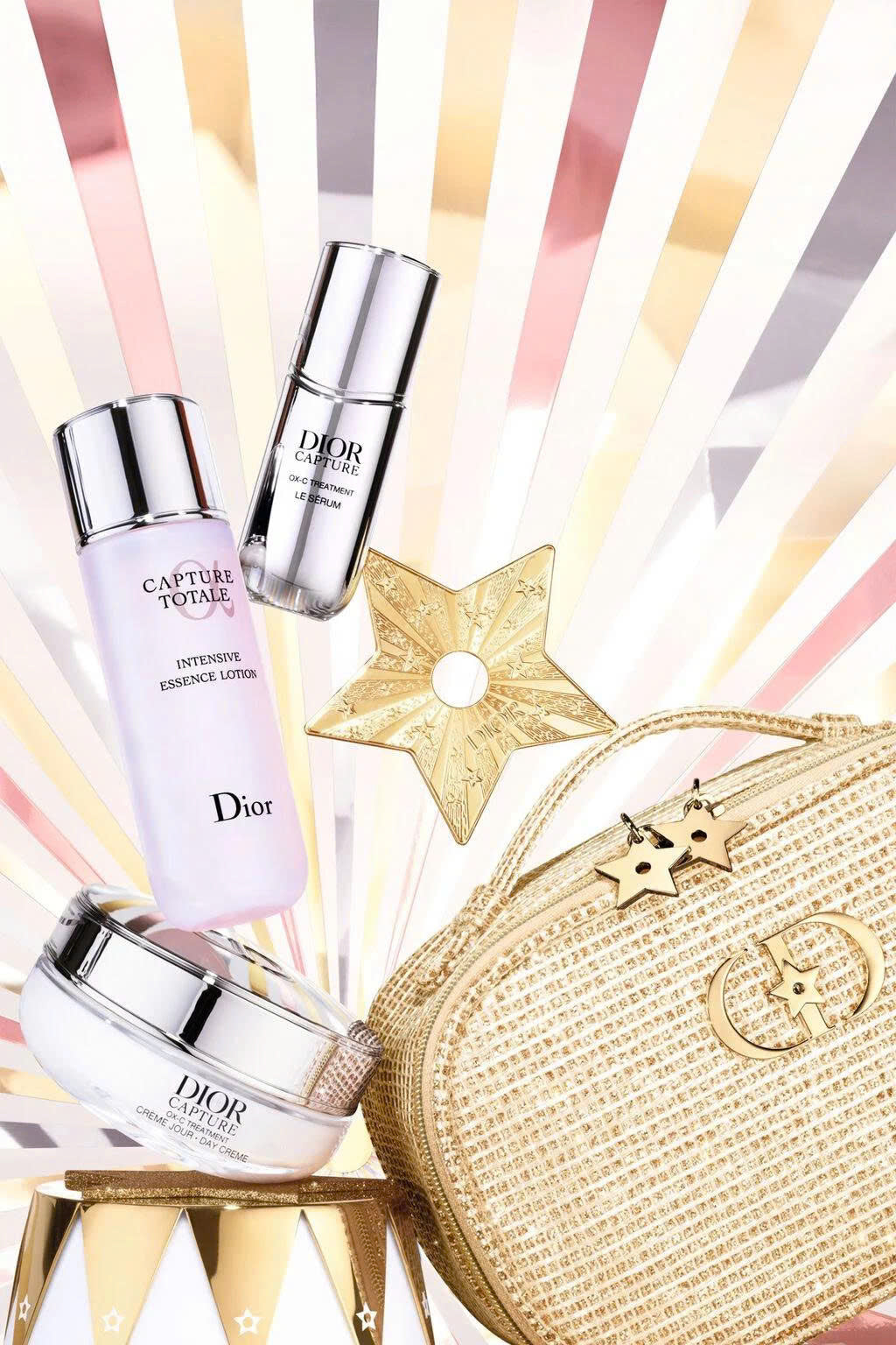 Bộ Quà Tặng Dior Capture Cream Ritual Set Holiday 2025-Kallos