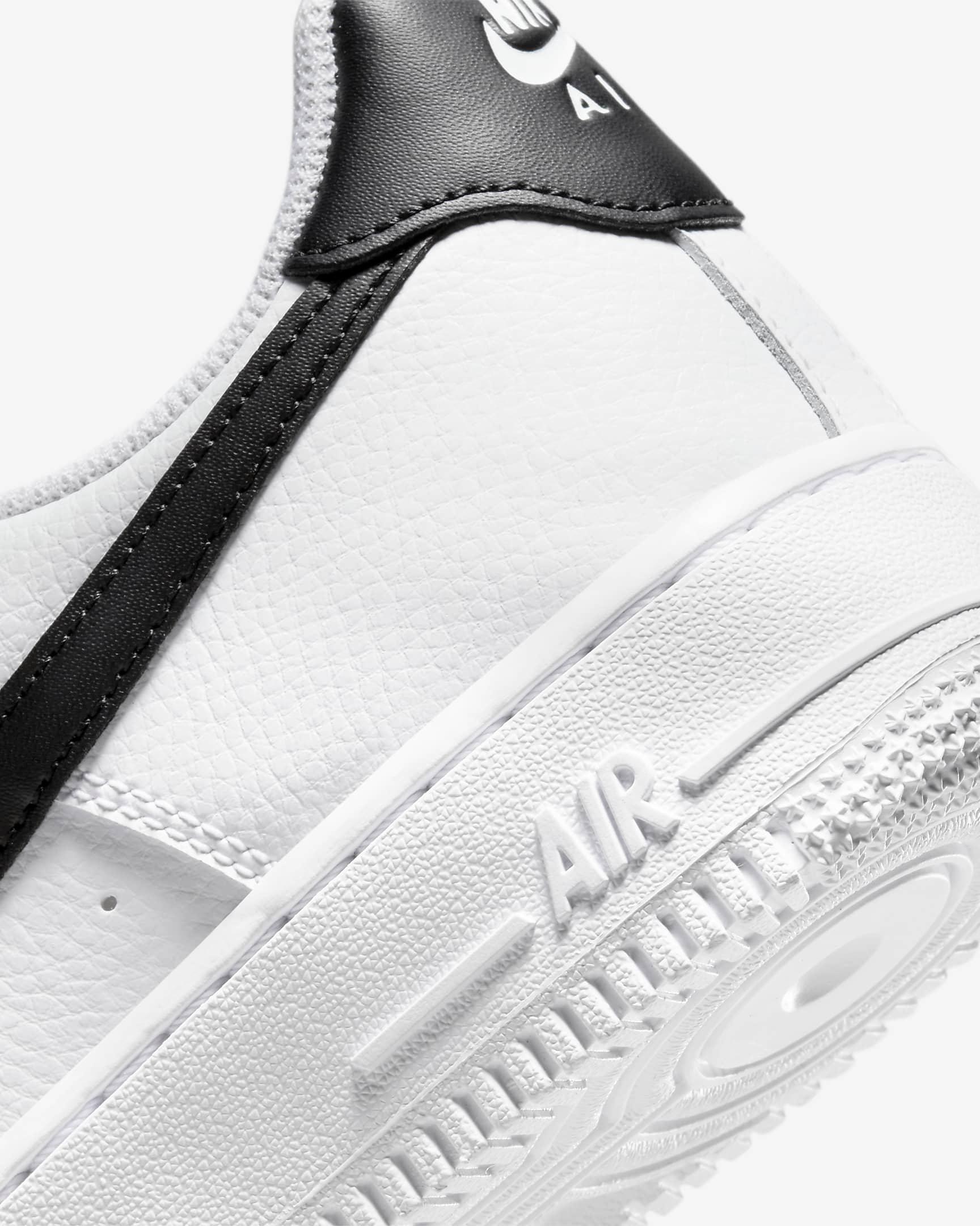 Giày Nike Air Force 1 '07 Women Shoes #White Black - Kallos Vietnam