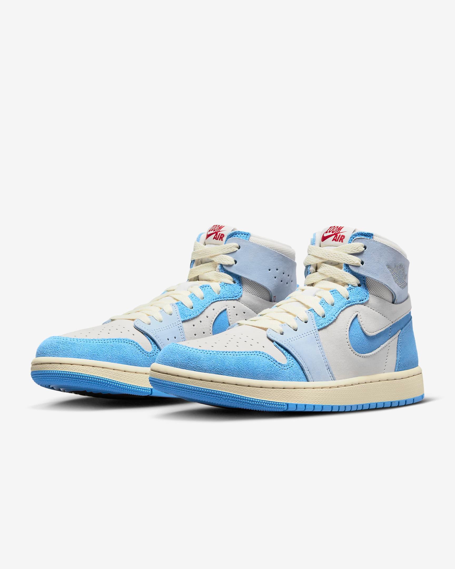 Giày Nike Air Jordan 1 Zoom CMFT 2 Women Shoes #Ice Blue - Kallos Vietnam