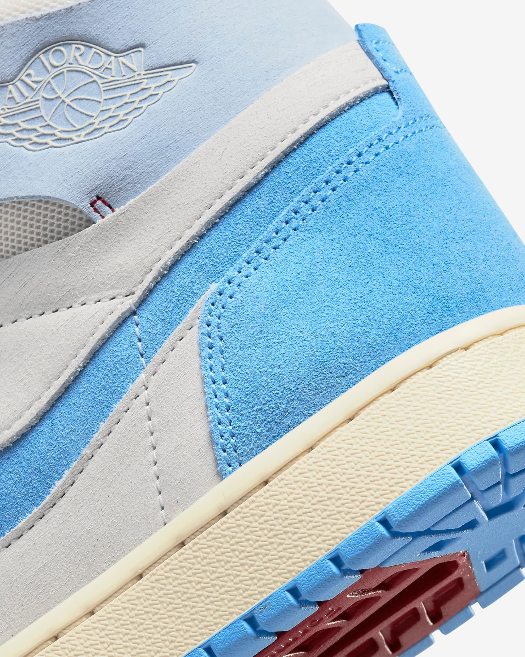 Giày Nike Air Jordan 1 Zoom CMFT 2 Women Shoes #Ice Blue - Kallos Vietnam