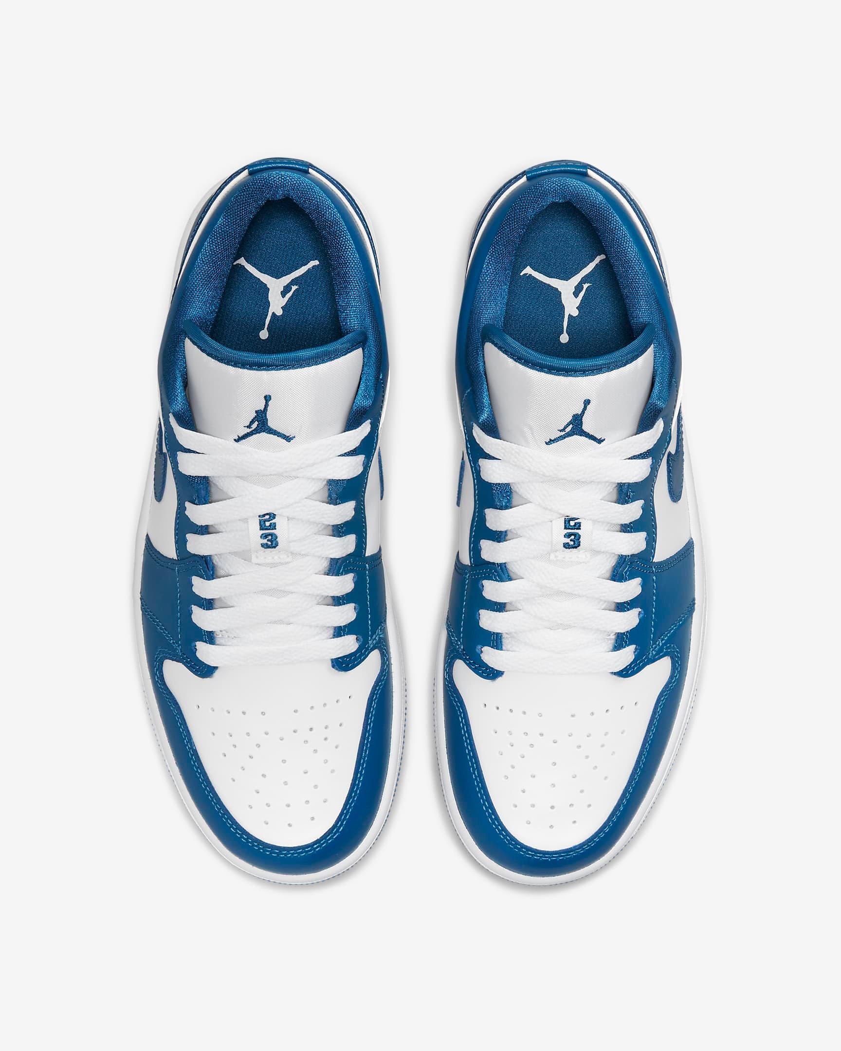 Giày Nike Air Jordan 1 Low Women Shoes #Dark Marina Blue - Kallos Vietnam