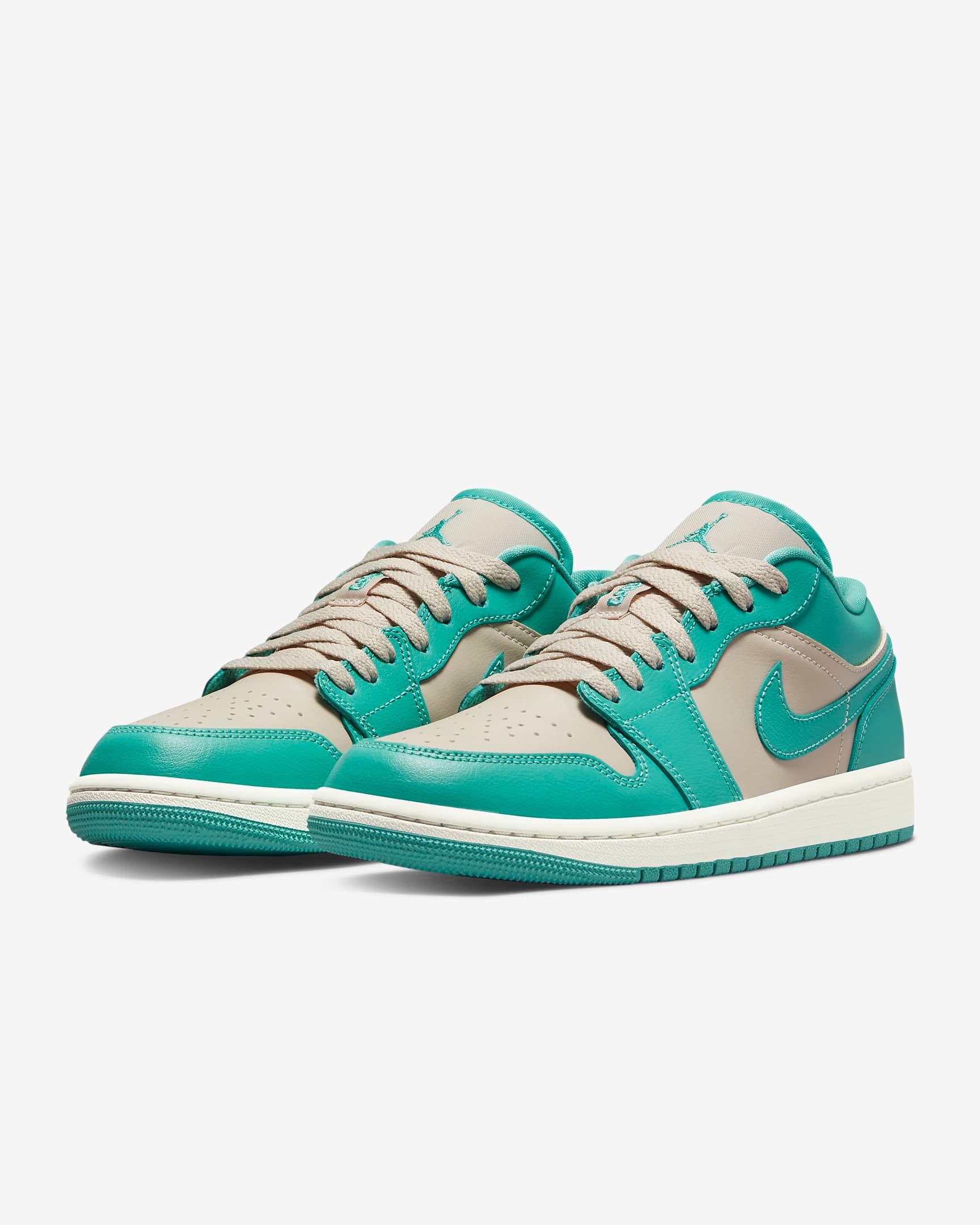 Giày Nike Air Jordan 1 Low Women Shoes #Washed Teal - Kallos Vietnam