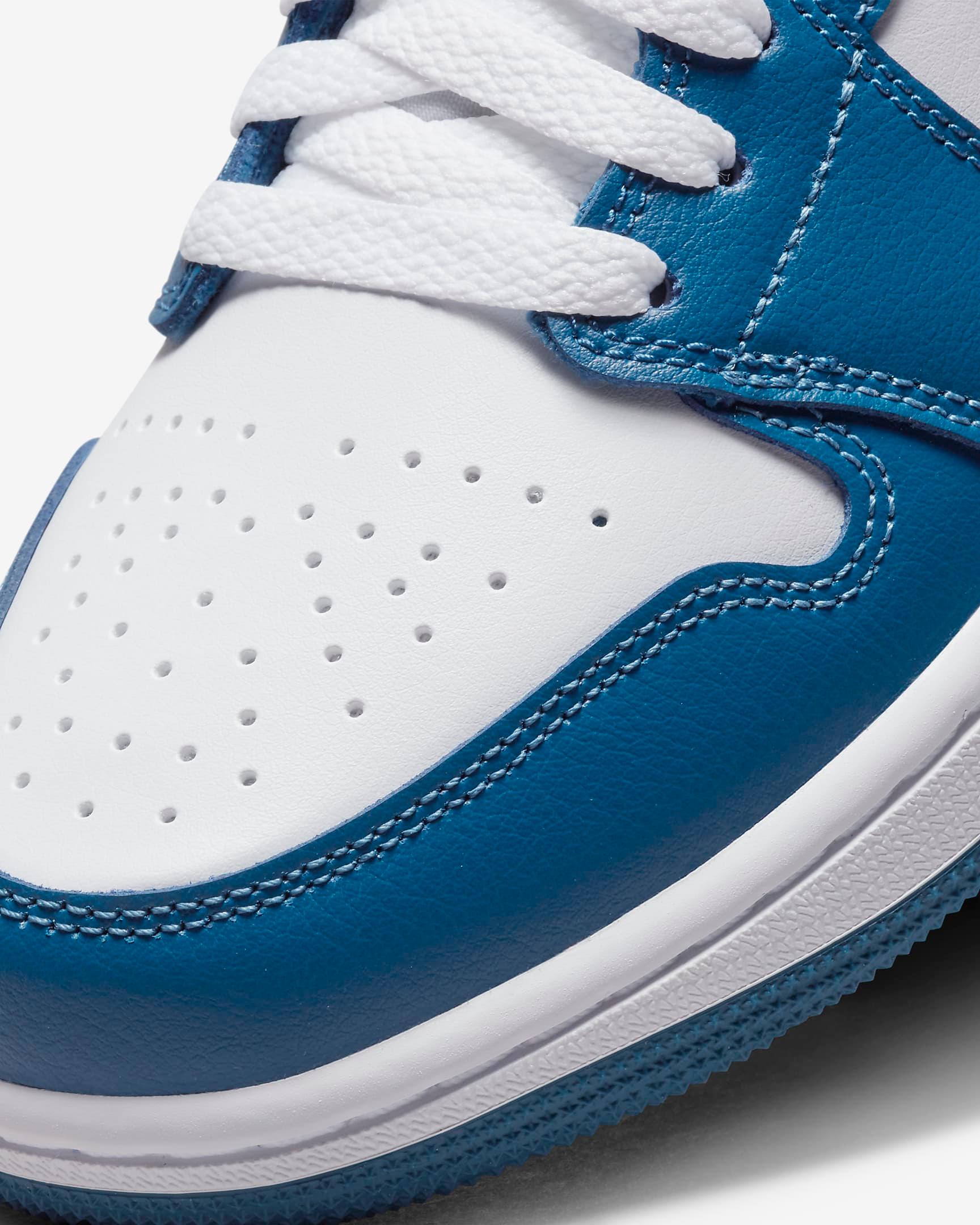 Giày Nike Air Jordan 1 Low Women Shoes #Dark Marina Blue - Kallos Vietnam
