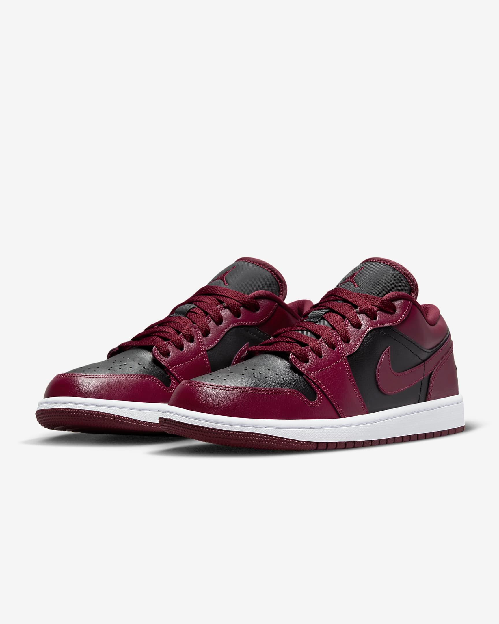 Giày Nike Air Jordan 1 Low Women Shoes #Cherrywood Red - Kallos Vietnam