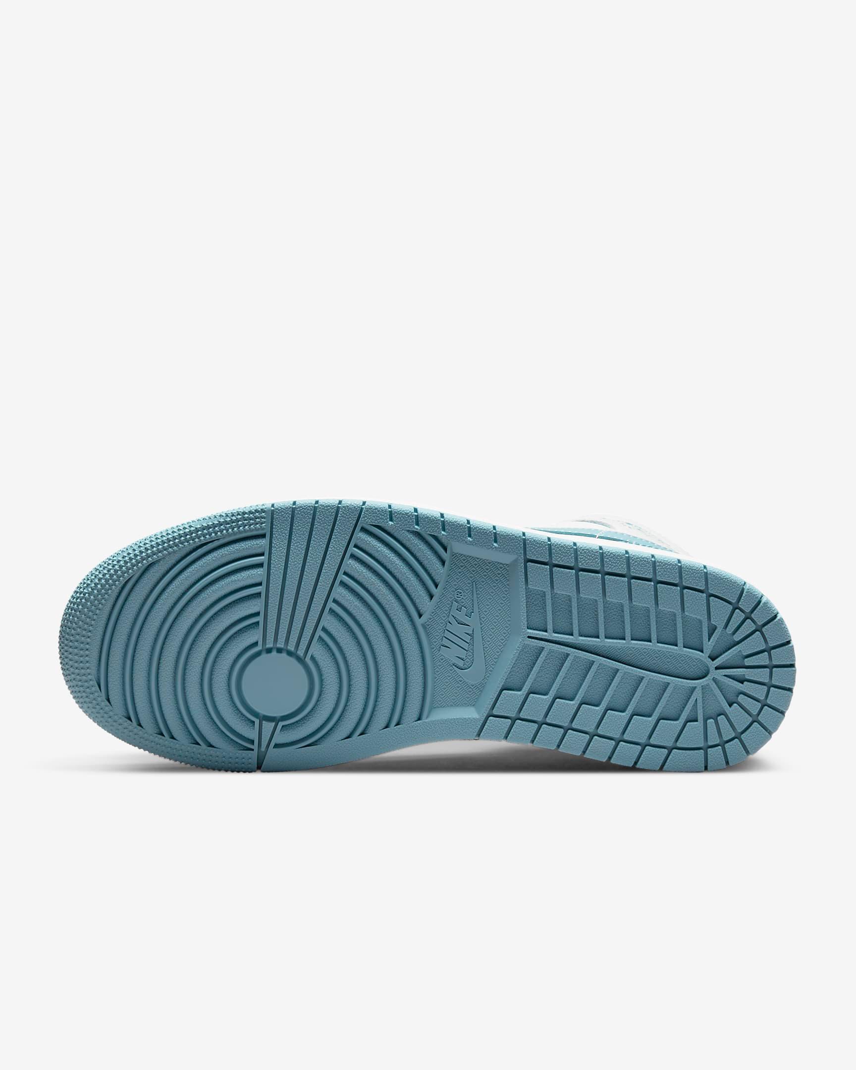 Giày Nike Air Jordan 1 Mid Women Shoes #University Blue - Kallos Vietnam