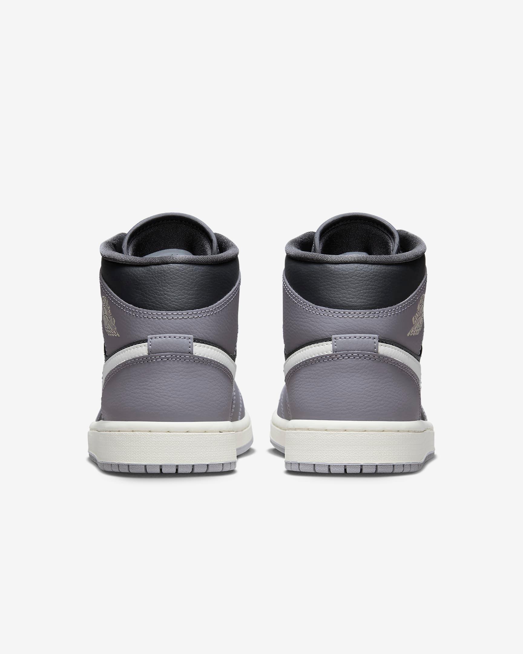 Giày Nike Air Jordan 1 Mid Women Shoes #Cement Grey - Kallos Vietnam