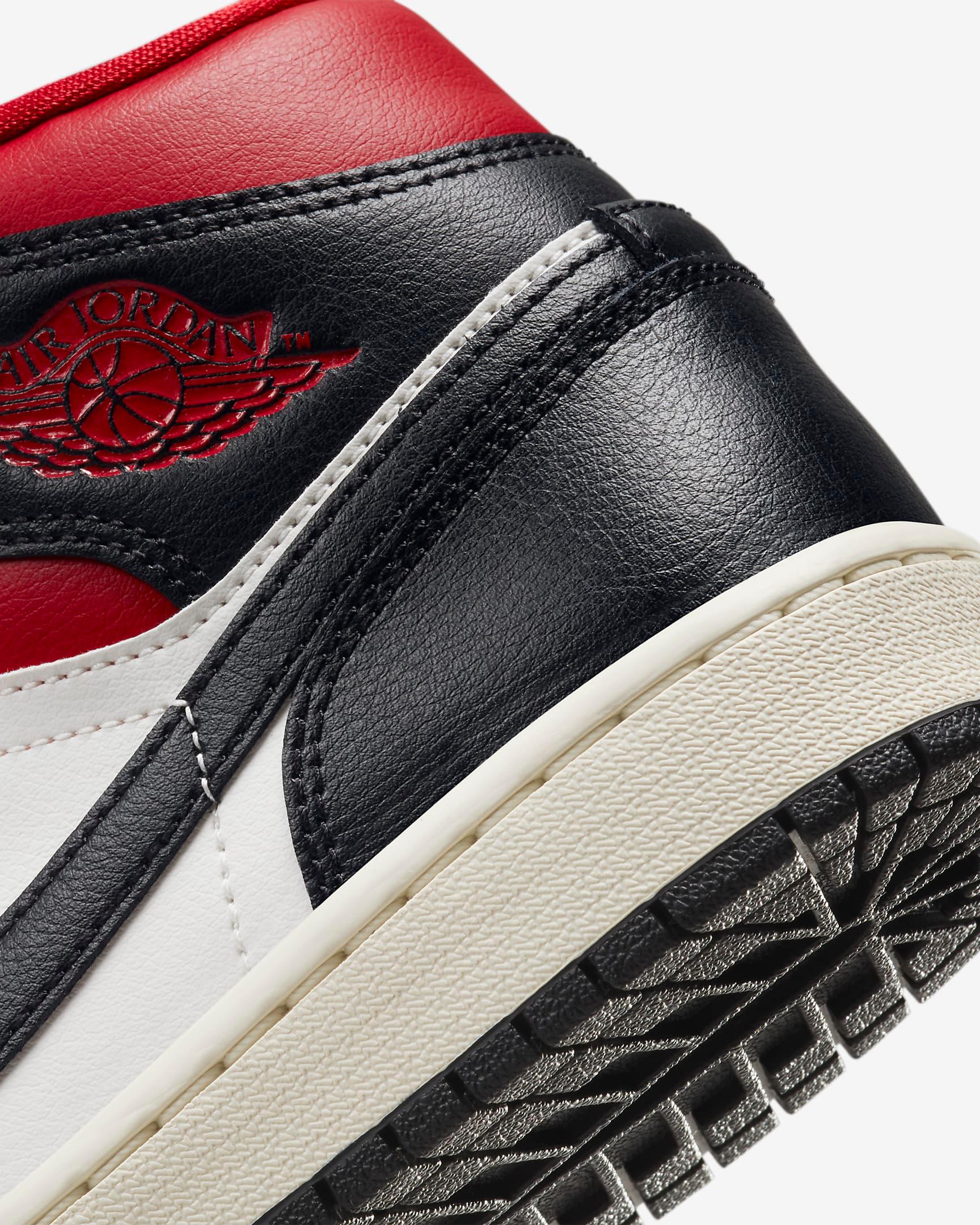 Giày Nike Air Jordan 1 Mid Women Shoes #Black Sail - Kallos Vietnam