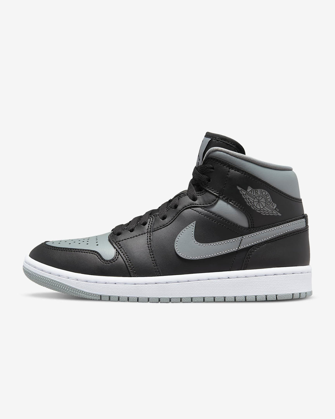 Giày Nike Air Jordan 1 Mid Women Shoes #Black - Kallos Vietnam