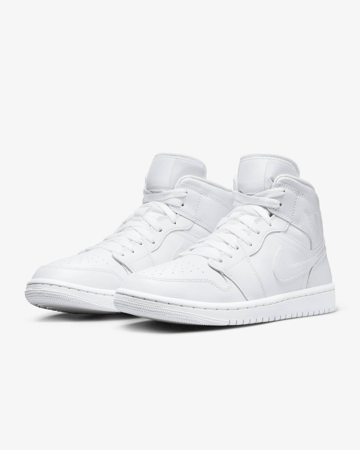 Giày Nike Air Jordan 1 Mid Women Shoes #White - Kallos Vietnam