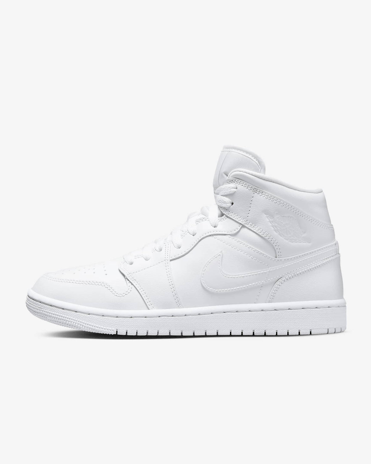 Giày Nike Air Jordan 1 Mid Women Shoes #White - Kallos Vietnam