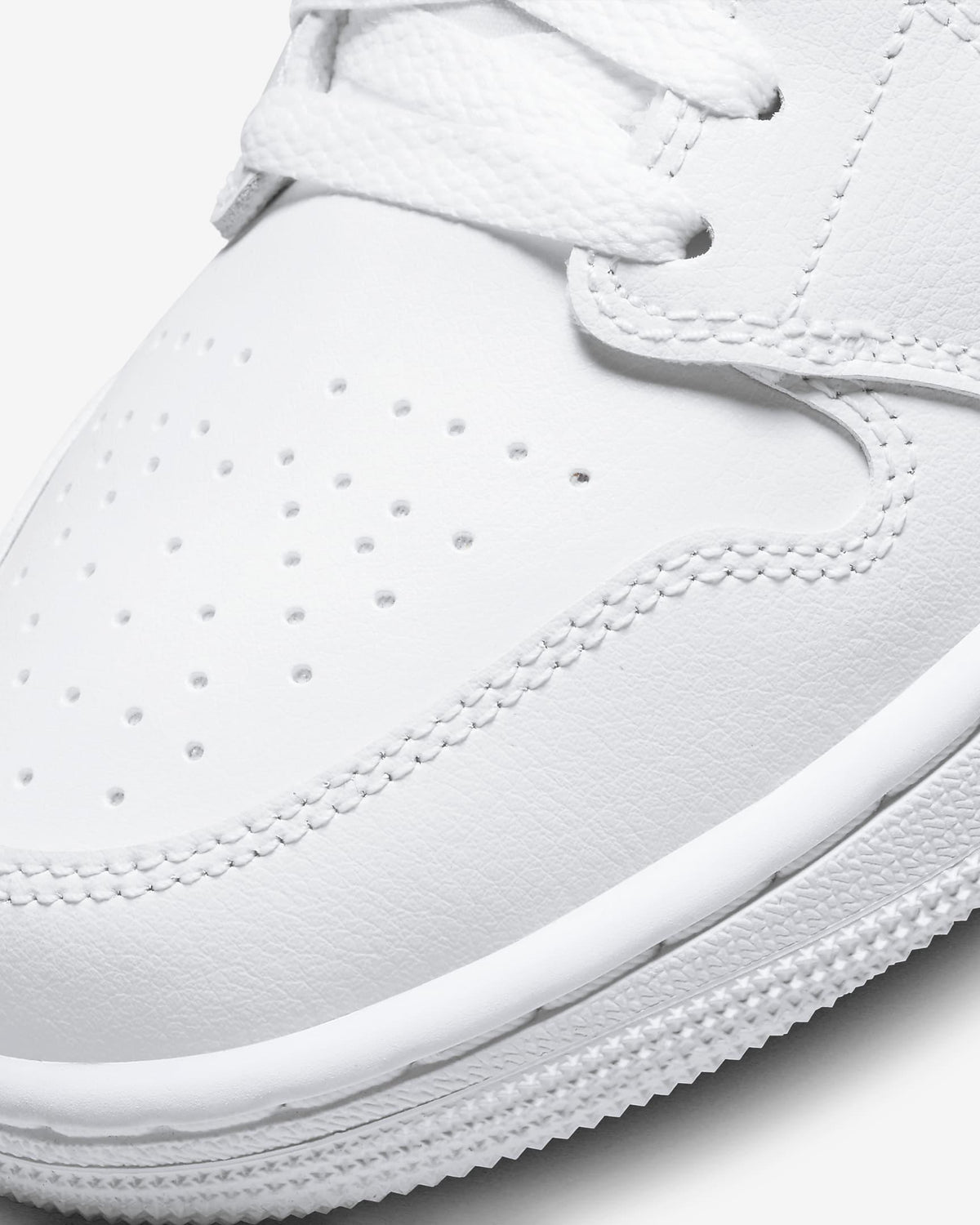 Giày Nike Air Jordan 1 Mid Women Shoes #White - Kallos Vietnam