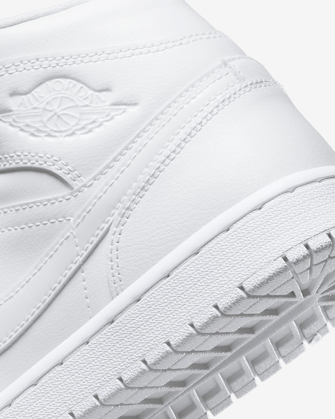 Giày Nike Air Jordan 1 Mid Women Shoes #White - Kallos Vietnam