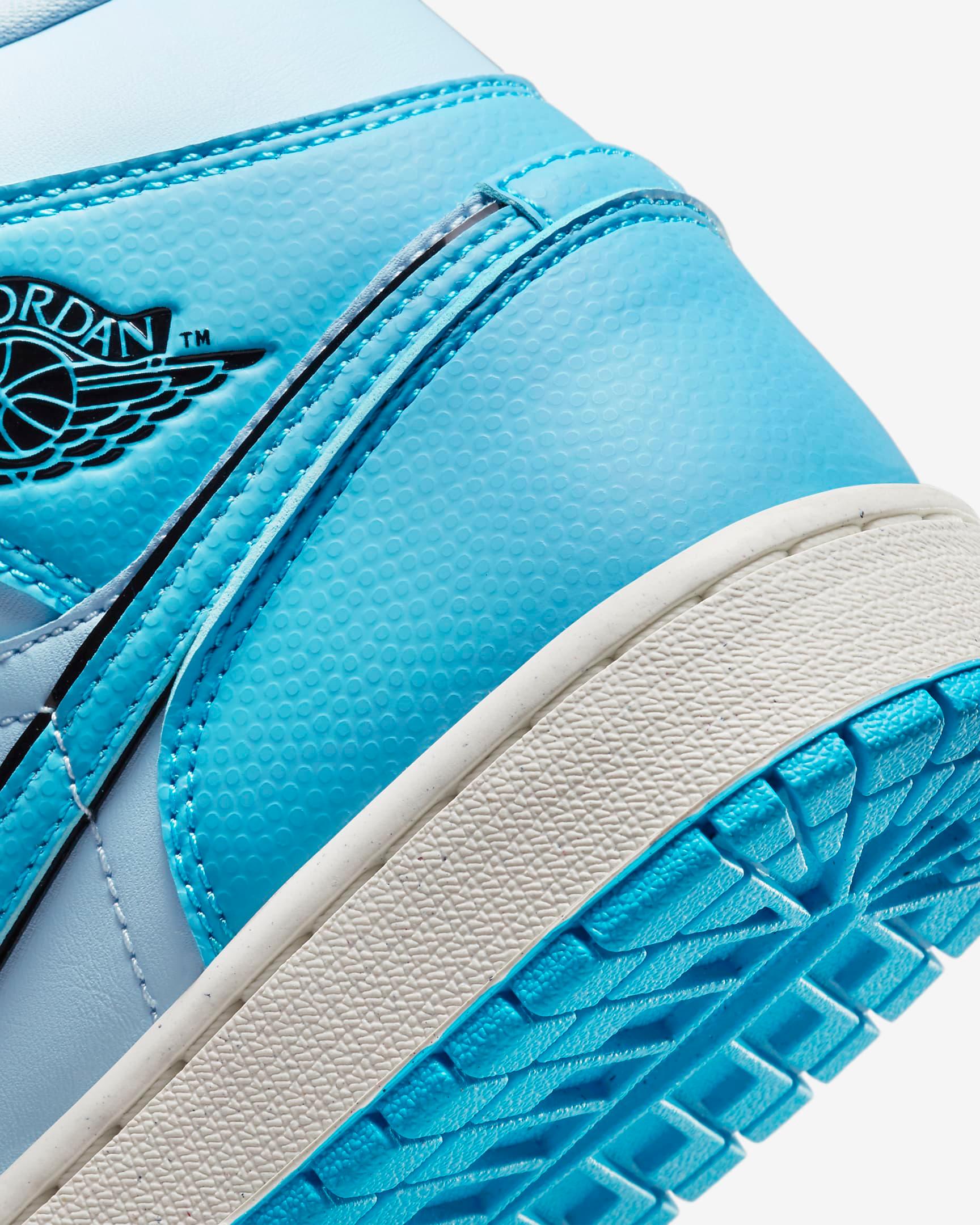 Giày Nike Air Jordan 1 Mid SE Women Shoes #Ice Blue - Kallos Vietnam