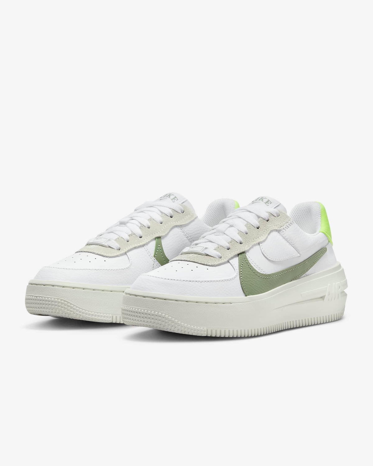 Giày Nike Air Force 1 PLT.AF.ORM Women Shoes #Oil Green - Kallos Vietnam