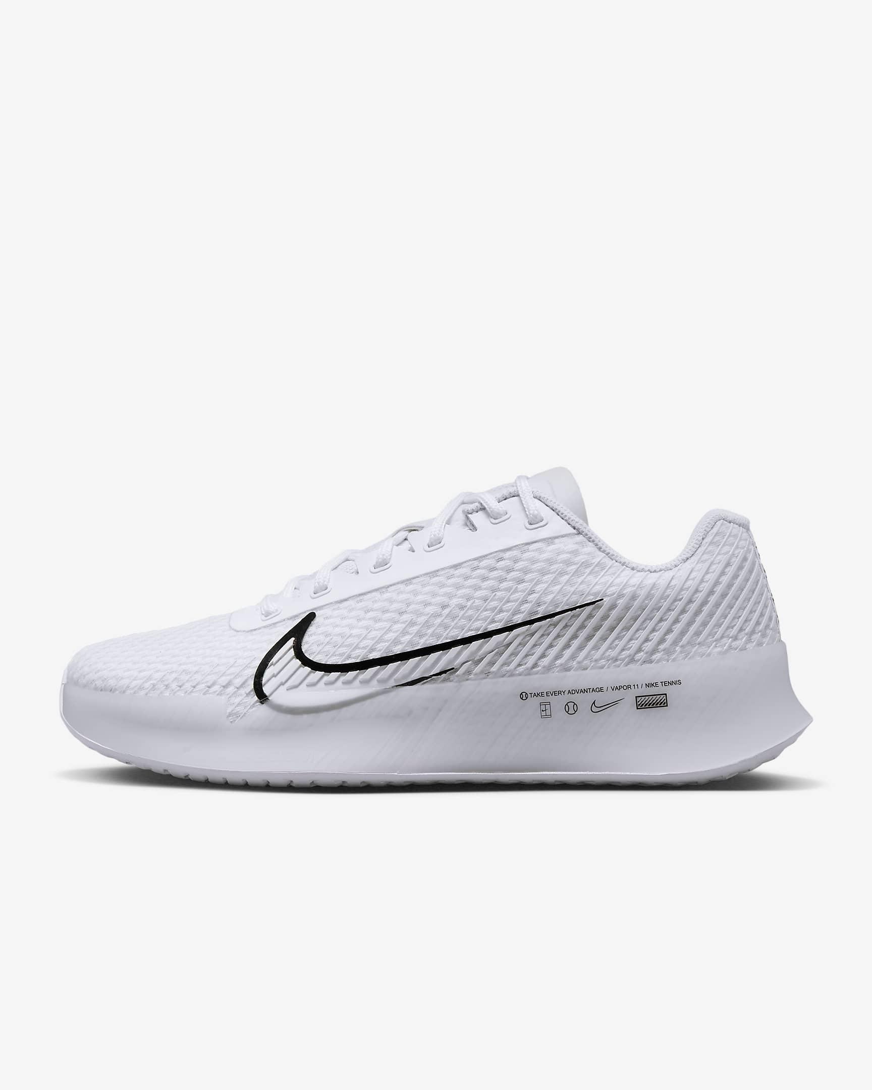 Giày NikeCourt Air Zoom Vapor 11 Women Tennis Shoes #White - Kallos Vietnam