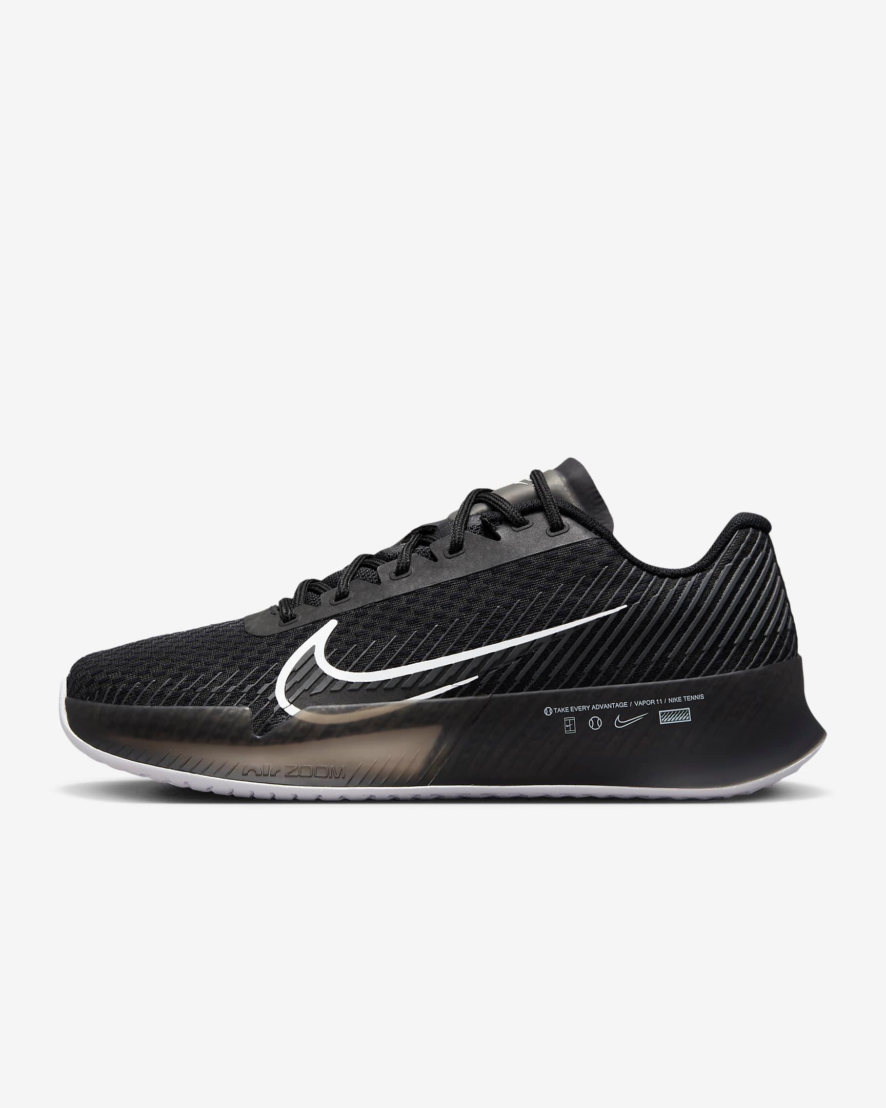 Giày NikeCourt Air Zoom Vapor 11 Women Tennis Shoes #Black - Kallos Vietnam