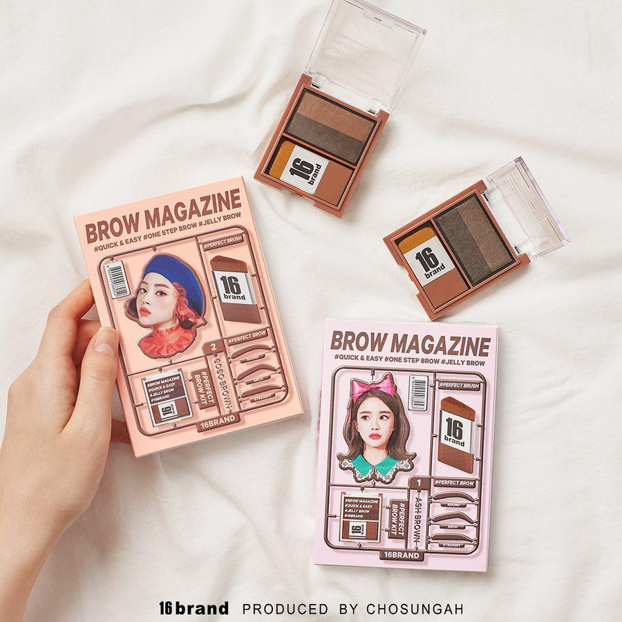 Phấn Tán Chân Mày 16 Brand Brow Magazine - Kallos Vietnam