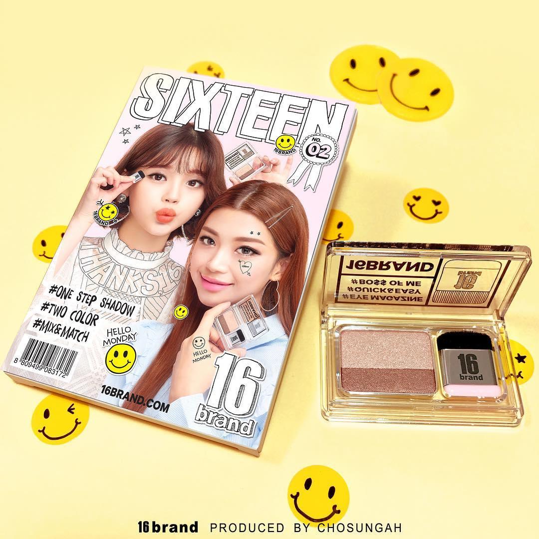 Phấn Mắt 16 Brand Eye Magazine - Kallos Vietnam