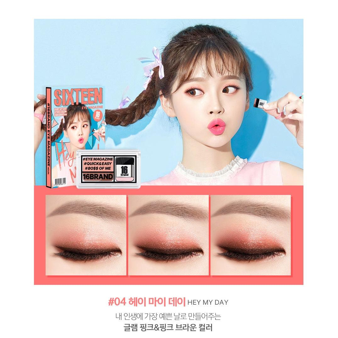 Phấn Mắt 16 Brand Eye Magazine - Kallos Vietnam