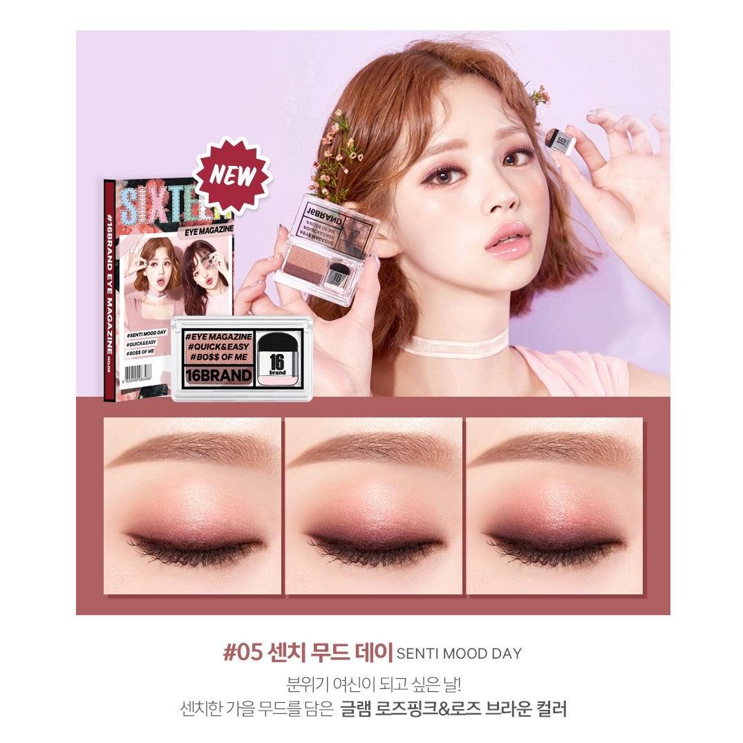 Phấn Mắt 16 Brand Eye Magazine - Kallos Vietnam