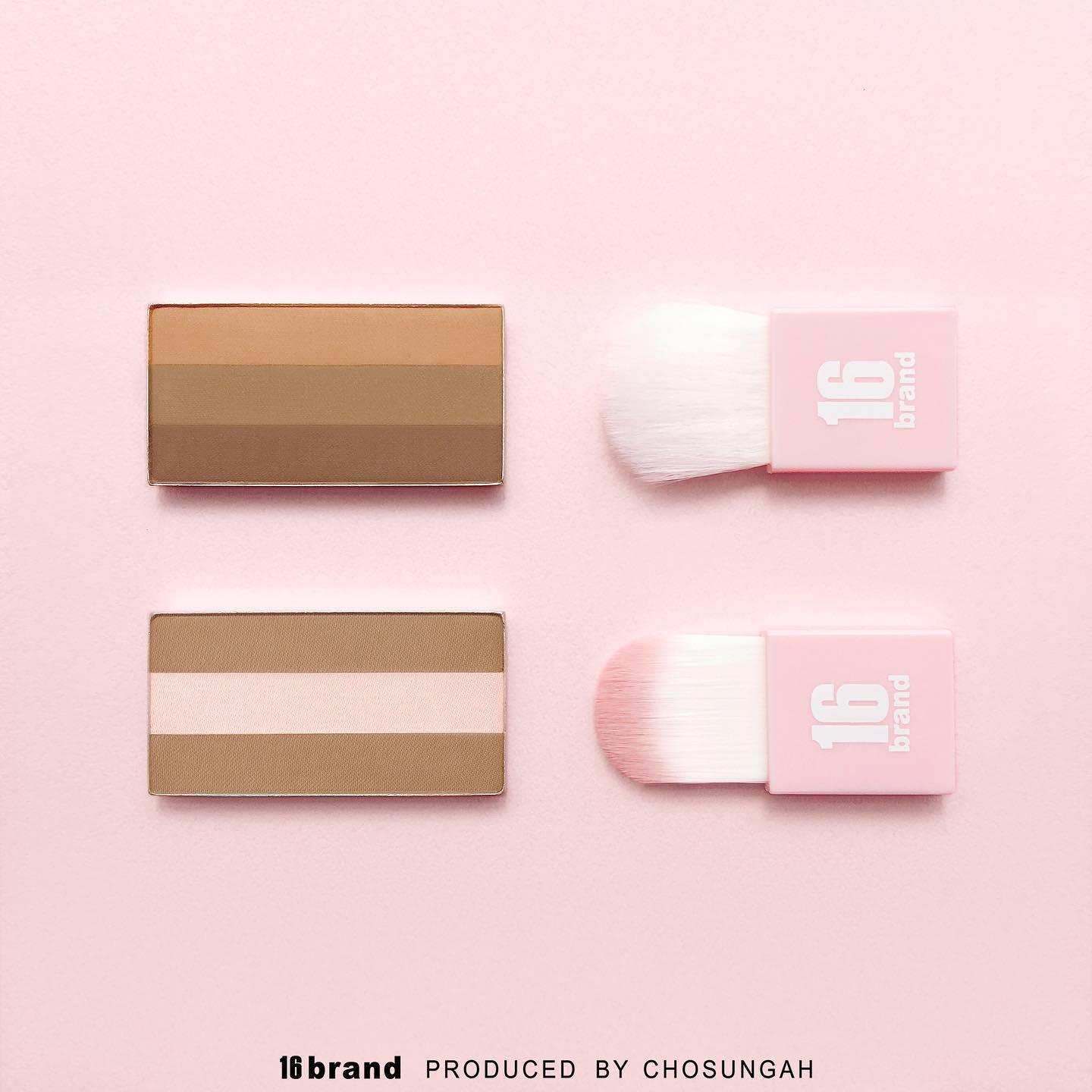 Phấn Tạo Khối 16 Brand Filter Shot Shading Almond - Kallos Vietnam