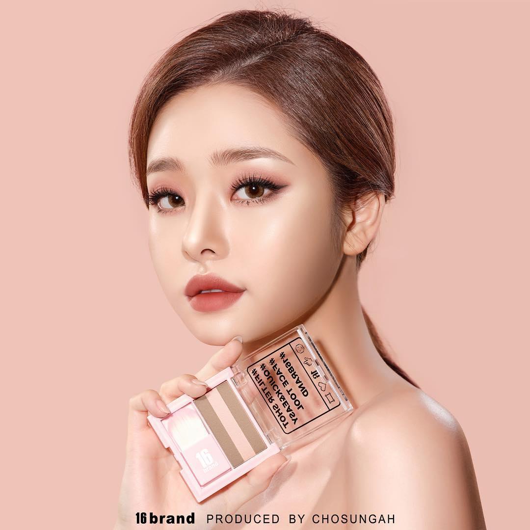 Phấn Tạo Khối 16 Brand Filter Shot Contour Peach - Kallos Vietnam