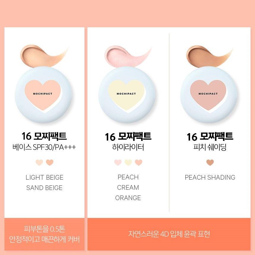 Phấn Bắt Sáng 16 Brand Mochi Pact Highlighter - Kallos Vietnam