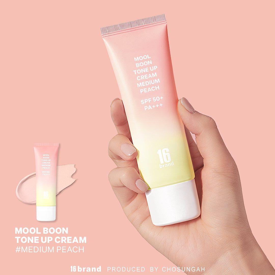 Kem Nền 16 Brand Mool Boon Tone Up Cream - Kallos Vietnam