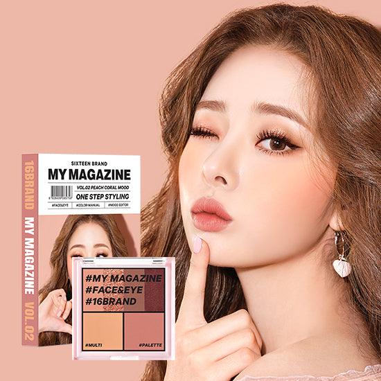 Phấn Mắt 16 Brand My Magazine Daily Mood - Kallos Vietnam