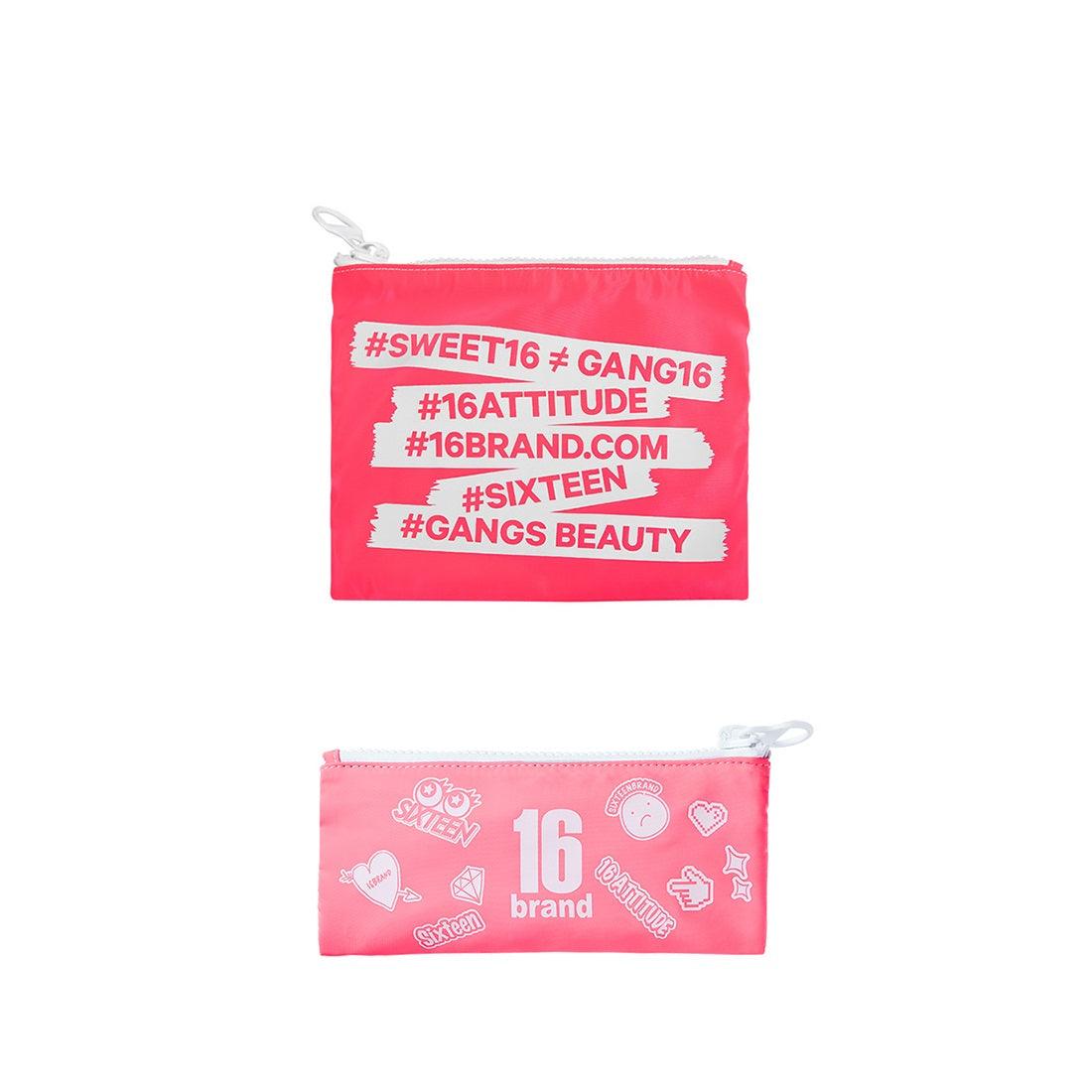 Túi Đựng Đồ Trang Điểm 16 Brand Gangs Pouch - Kallos Vietnam