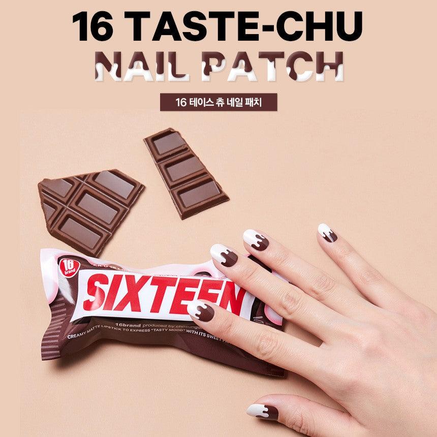 Miếng Dán Móng Tay 16 Brand Taste Chu Nail Patch - Kallos Vietnam