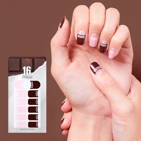 Miếng Dán Móng Tay 16 Brand Taste Chu Nail Patch - Kallos Vietnam