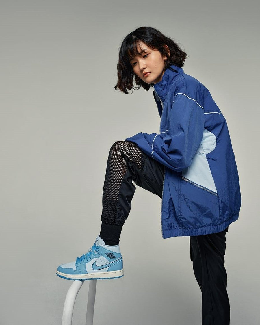 Giày Nike Air Jordan 1 Mid SE Women Shoes #Ice Blue - Kallos Vietnam