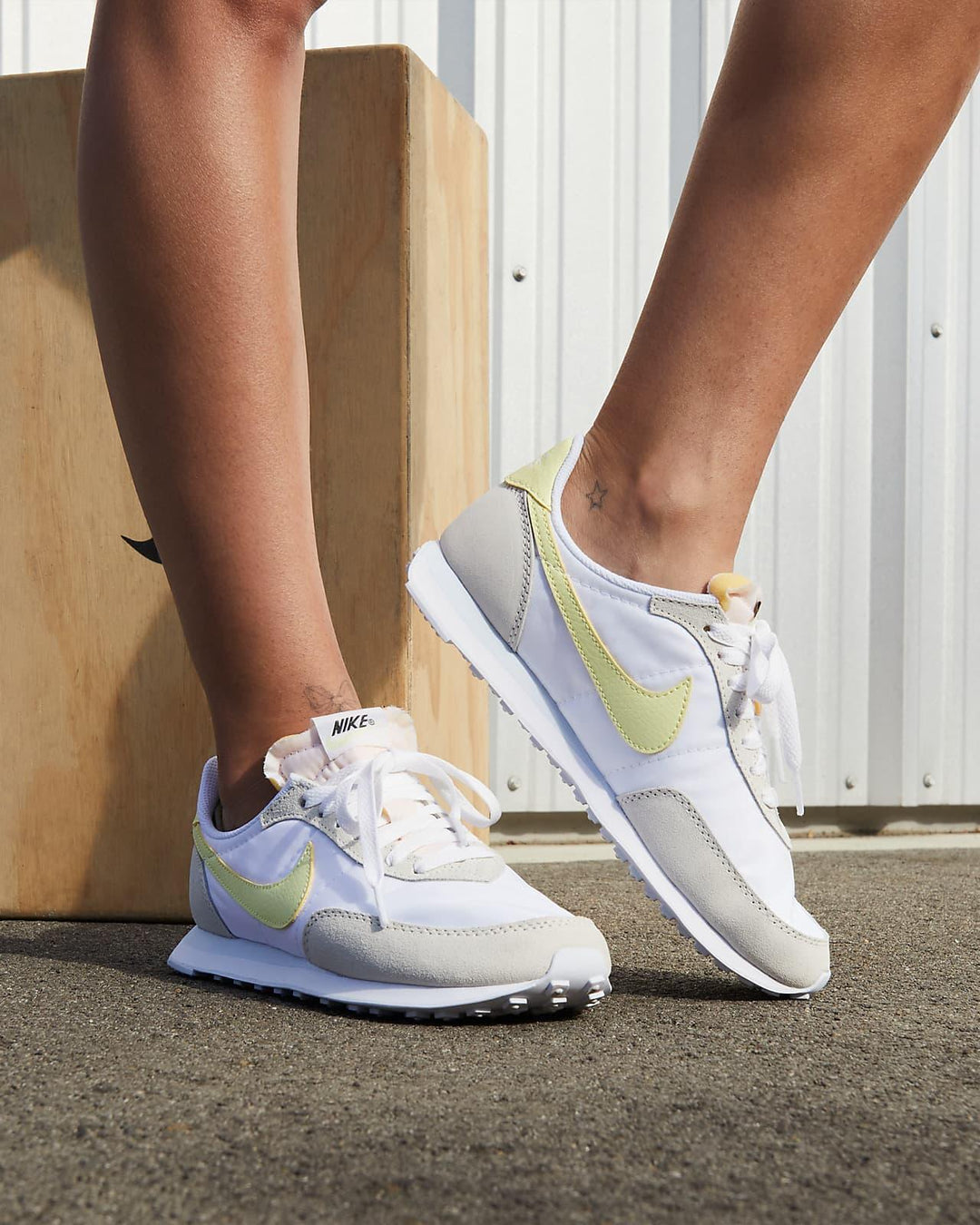 Giày Nike Waffle Trainer 2 Women Shoes #Summit White - Kallos Vietnam