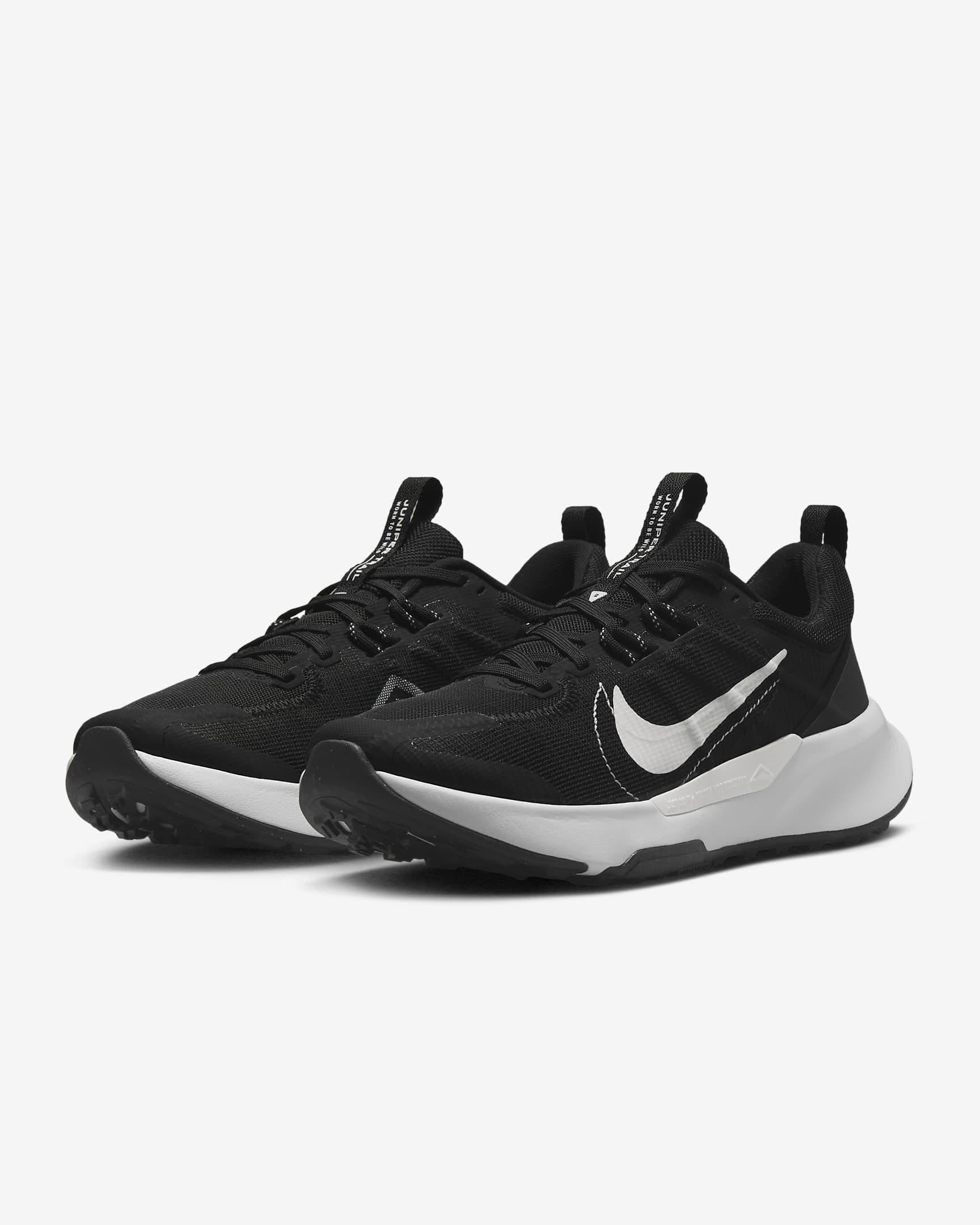 Giày Nike Juniper Trail 2 Next Nature Women Shoes #Black White - Kallos Vietnam
