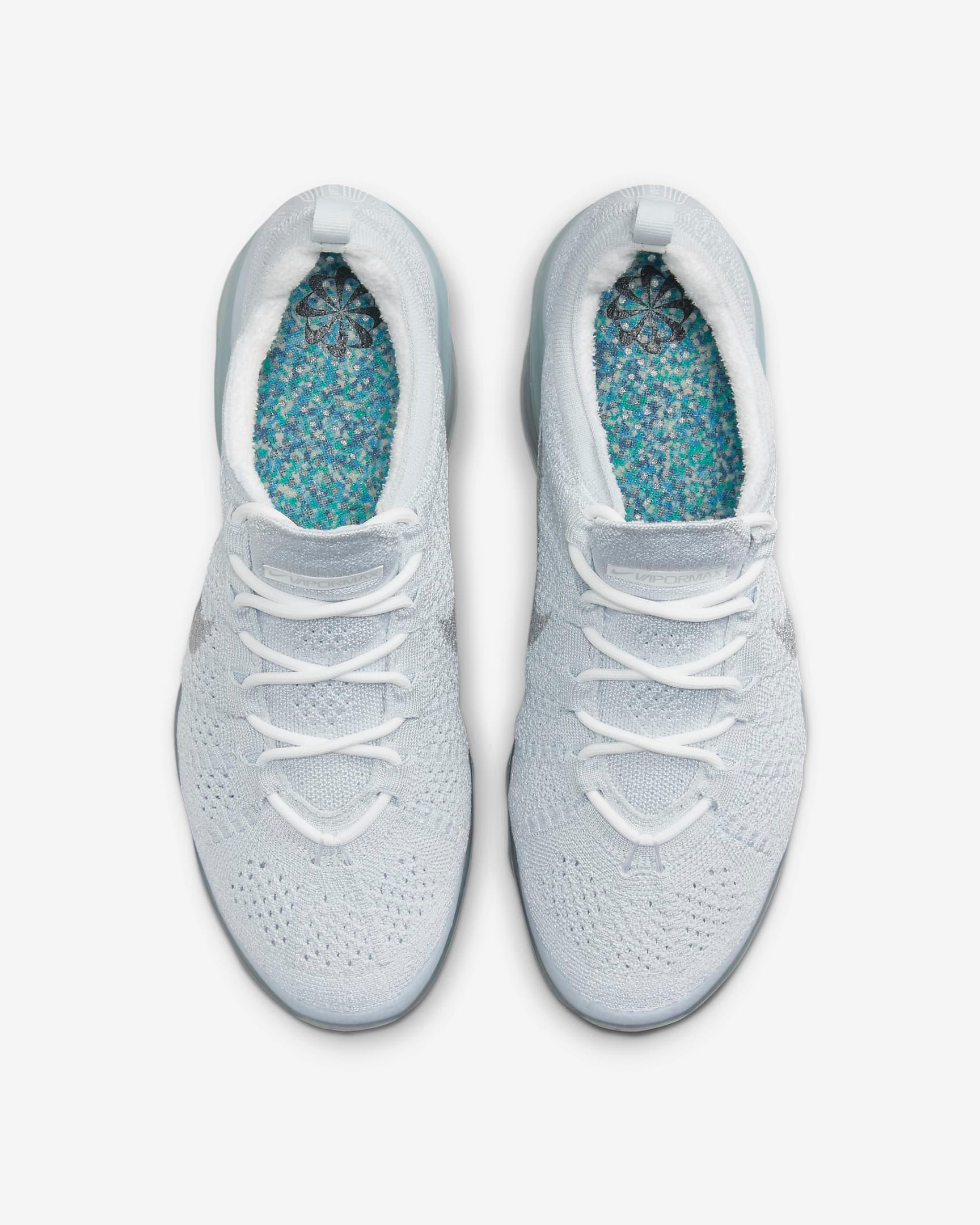 Giày Nike Air VaporMax 2023 Flyknit Men Shoes #Pure Platinum - Kallos Vietnam