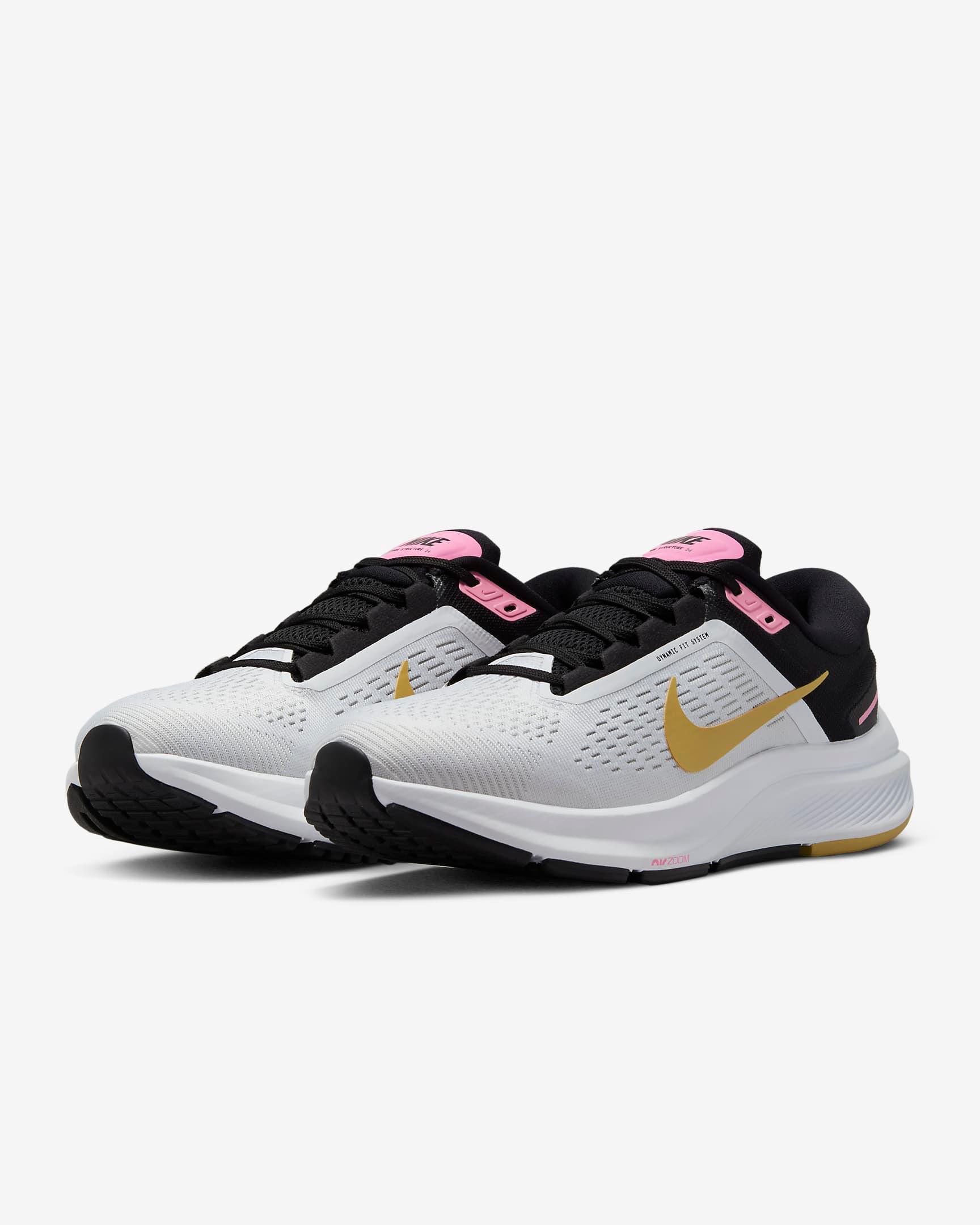 Giày Nike Structure 24 Women Road Running Shoes #Wheat Gold - Kallos Vietnam
