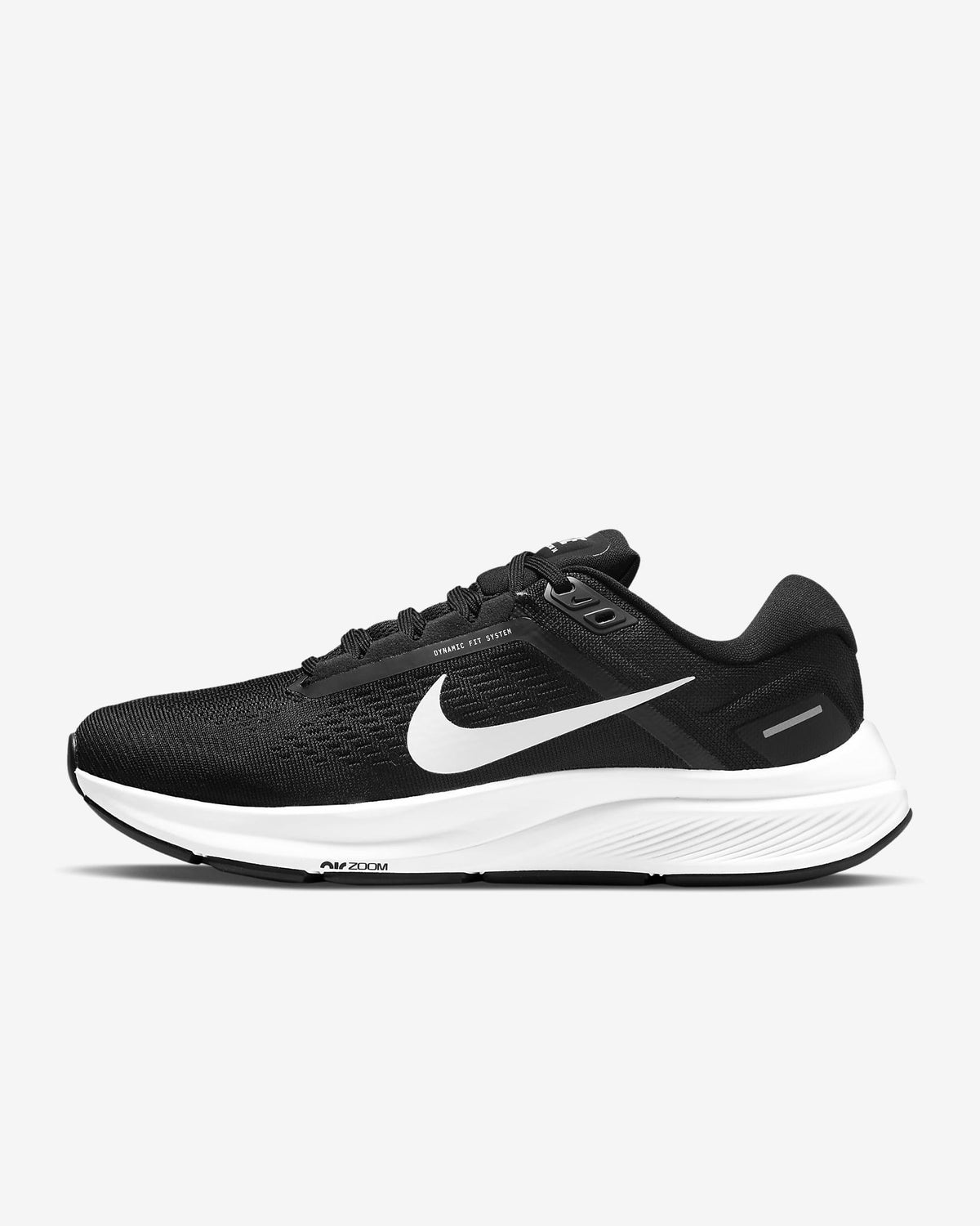 Giày Nike Structure 24 Women Road Running Shoes #Black White - Kallos Vietnam