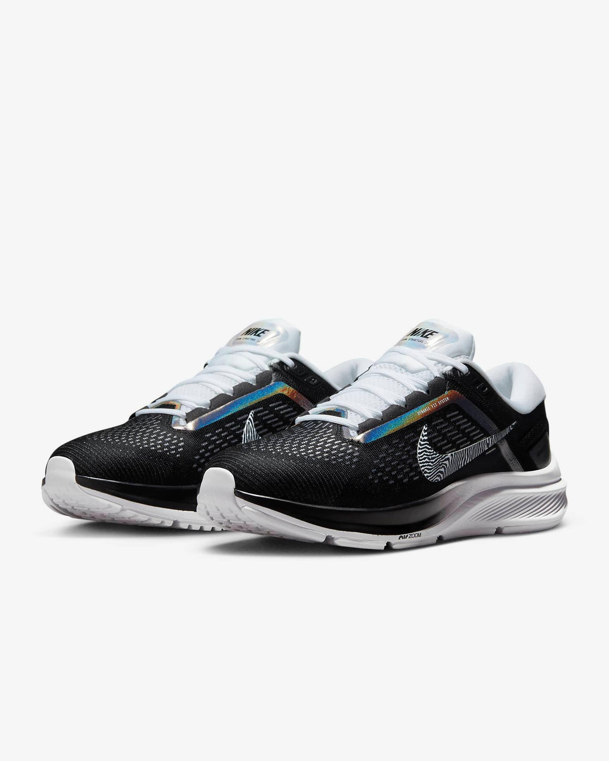 Giày Nike Structure 24 Premium Women Shoes #Black White - Kallos Vietnam